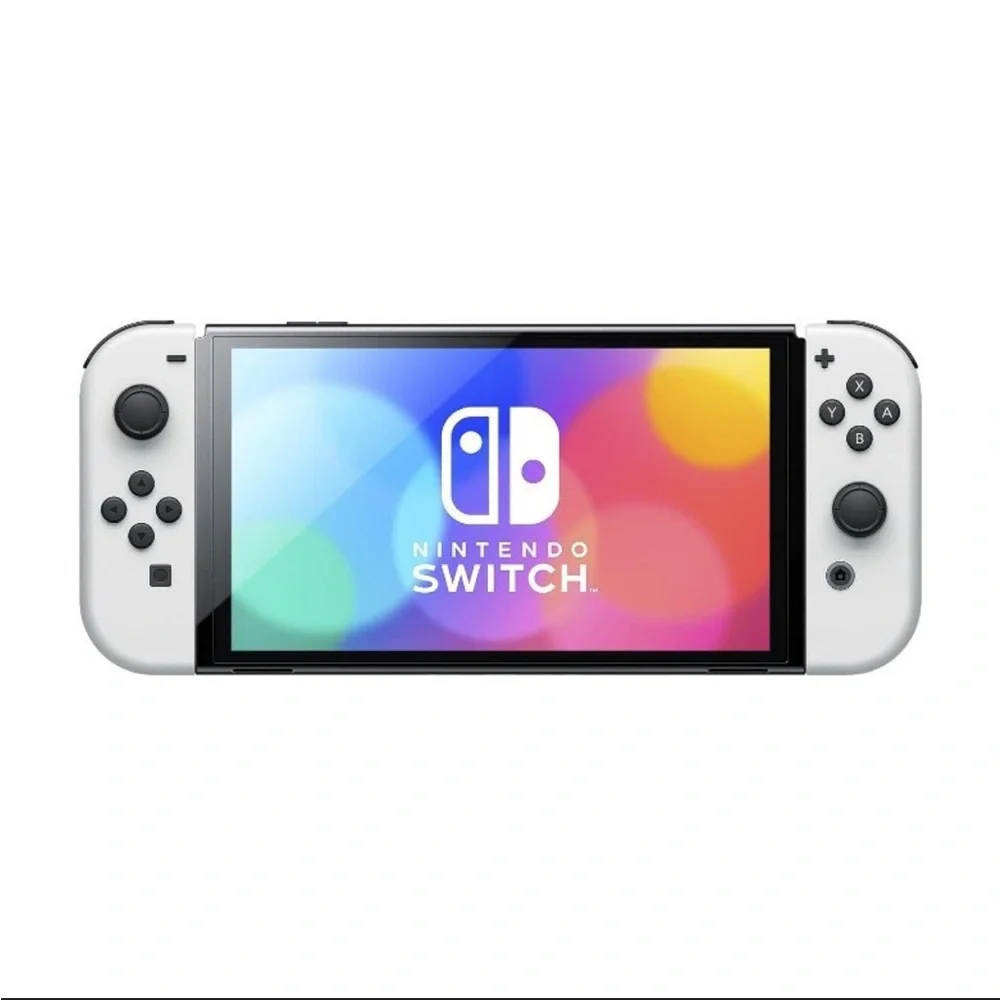 Nintendo Switch OLED model with White Joy Console -Sleek Design